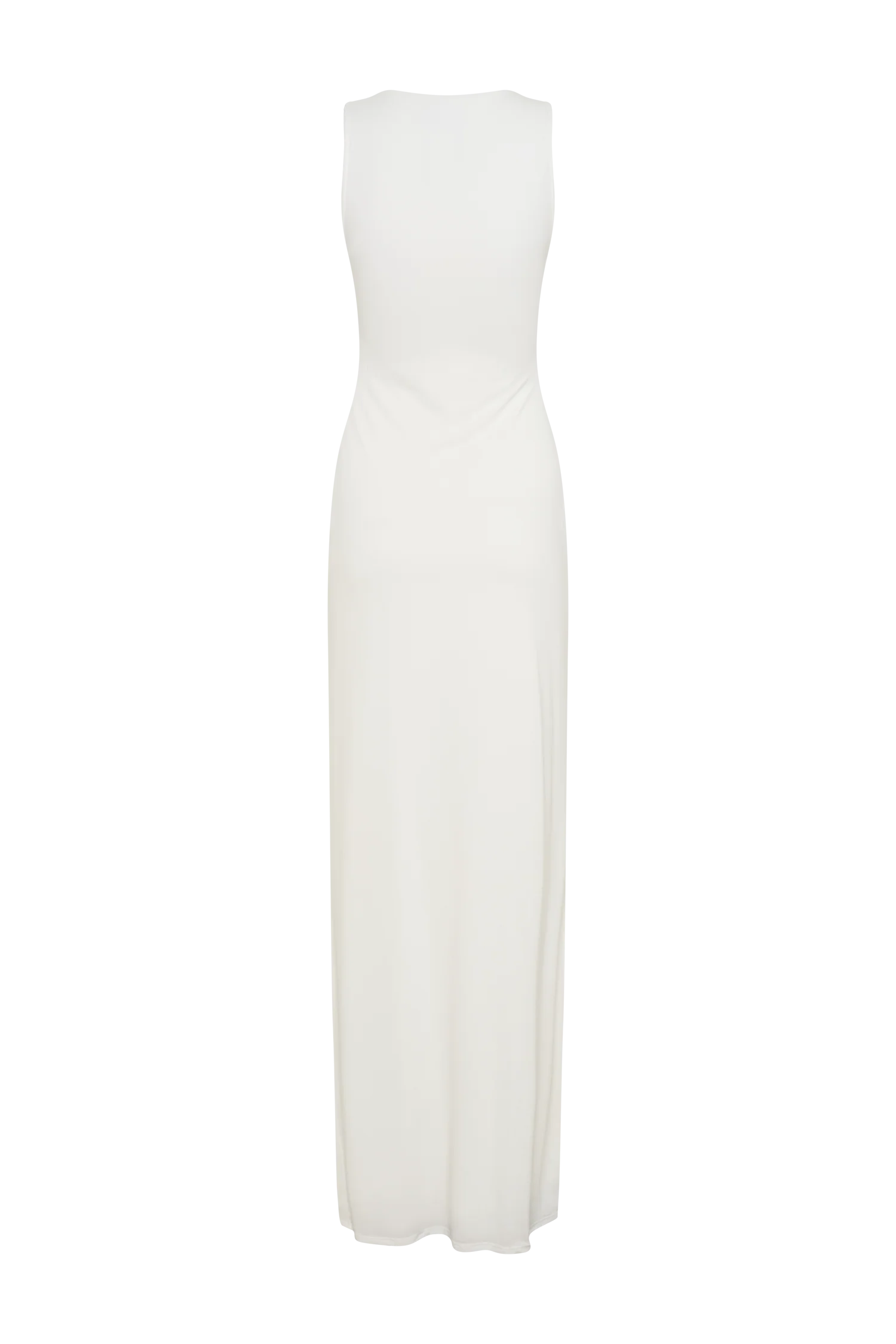 Kassidy Peached Jersey Maxi Dress - Ivory