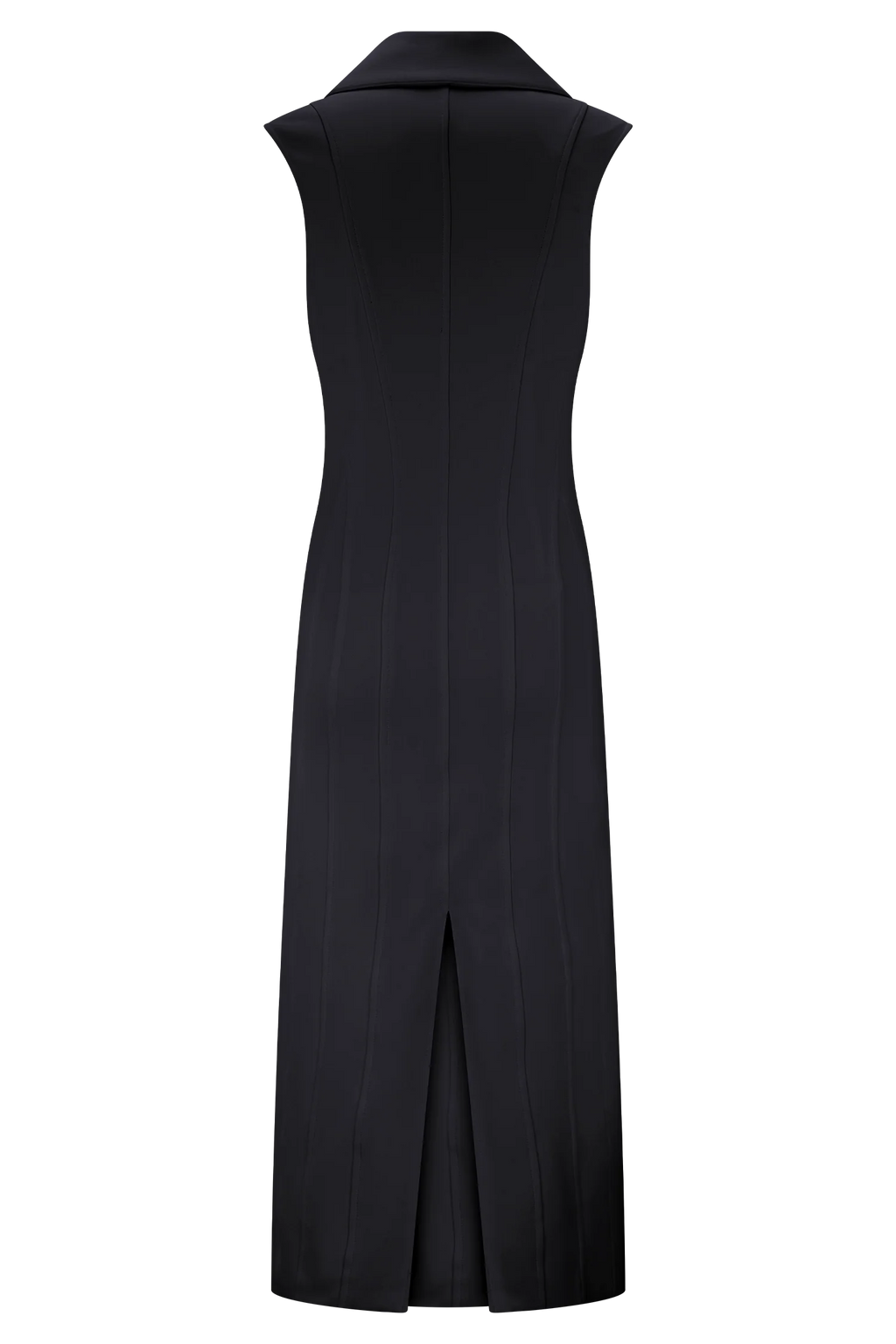 Keagan Sleeveless Midi Dress - Black