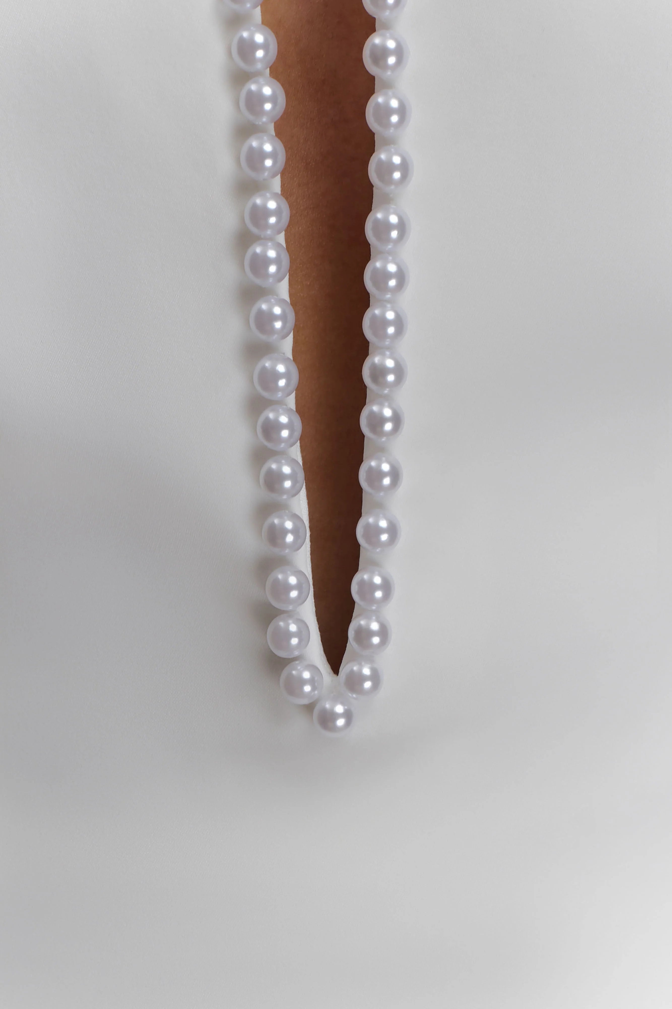 Kingsley Beaded Neckline Mini Dress - Ivory