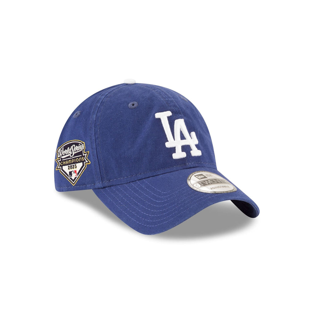 Los Angeles Dodgers 2025 World Series Champions Side Patch 9TWENTY Adjustable Hat