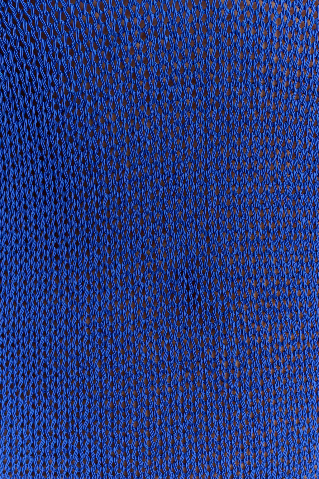 Ari Tape Yarn Knit Maxi Dress - Cobalt Blue