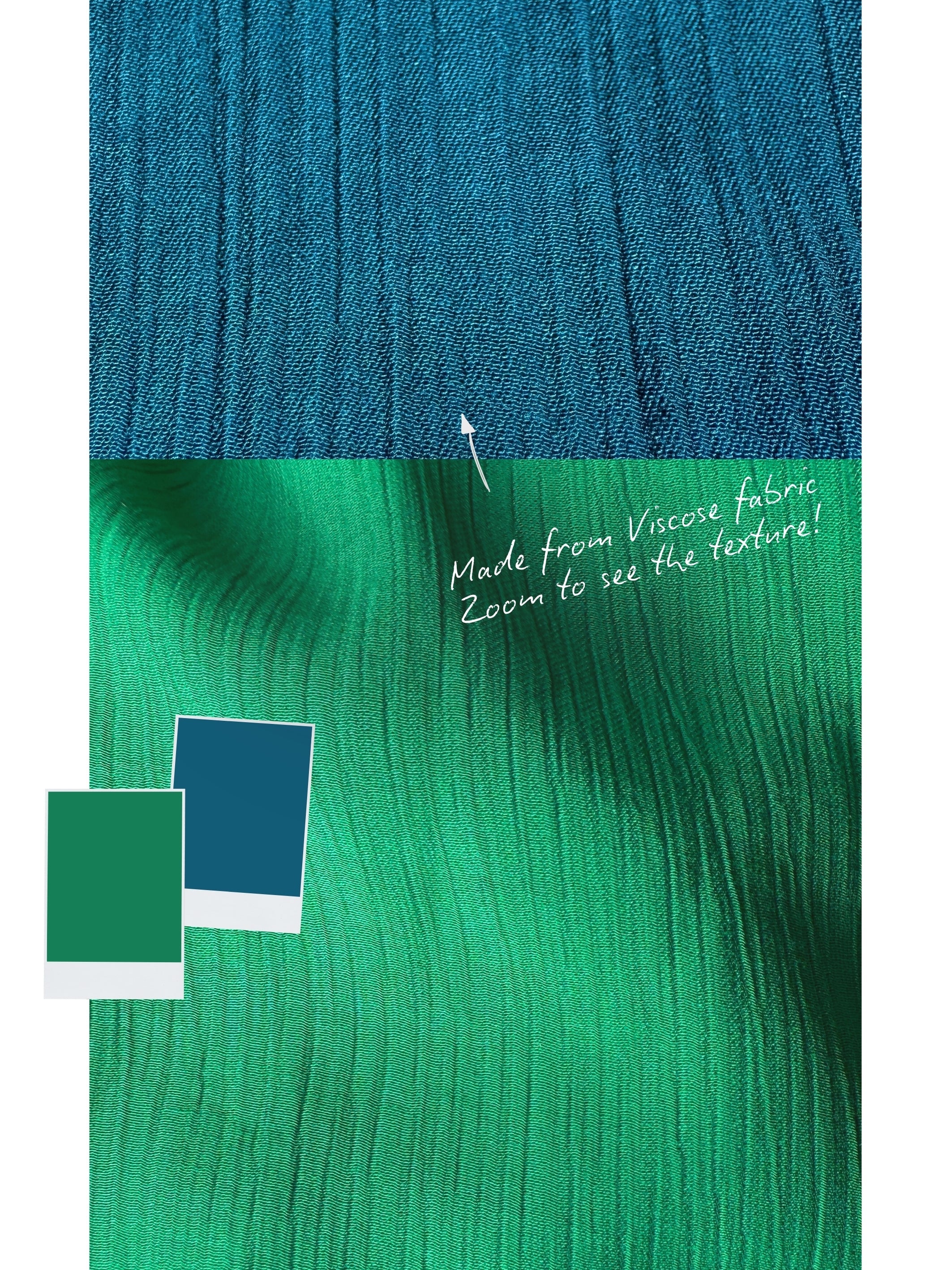 Emerald Green Oversized Kaftan Maxi Dress