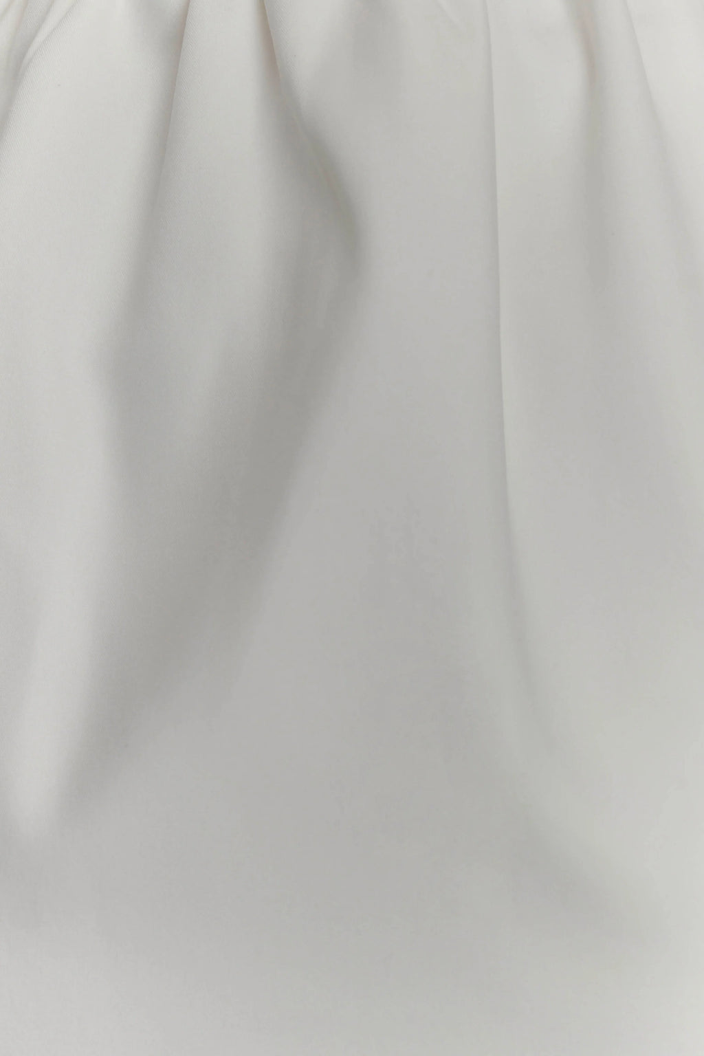 Ariana Pleated Neck Mini Dress - Ivory