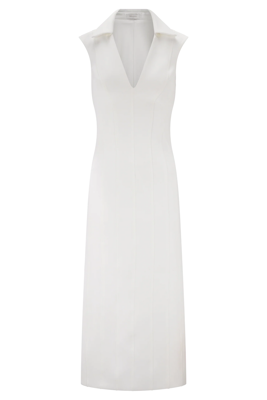 Keagan Sleeveless Midi Dress - Ivory