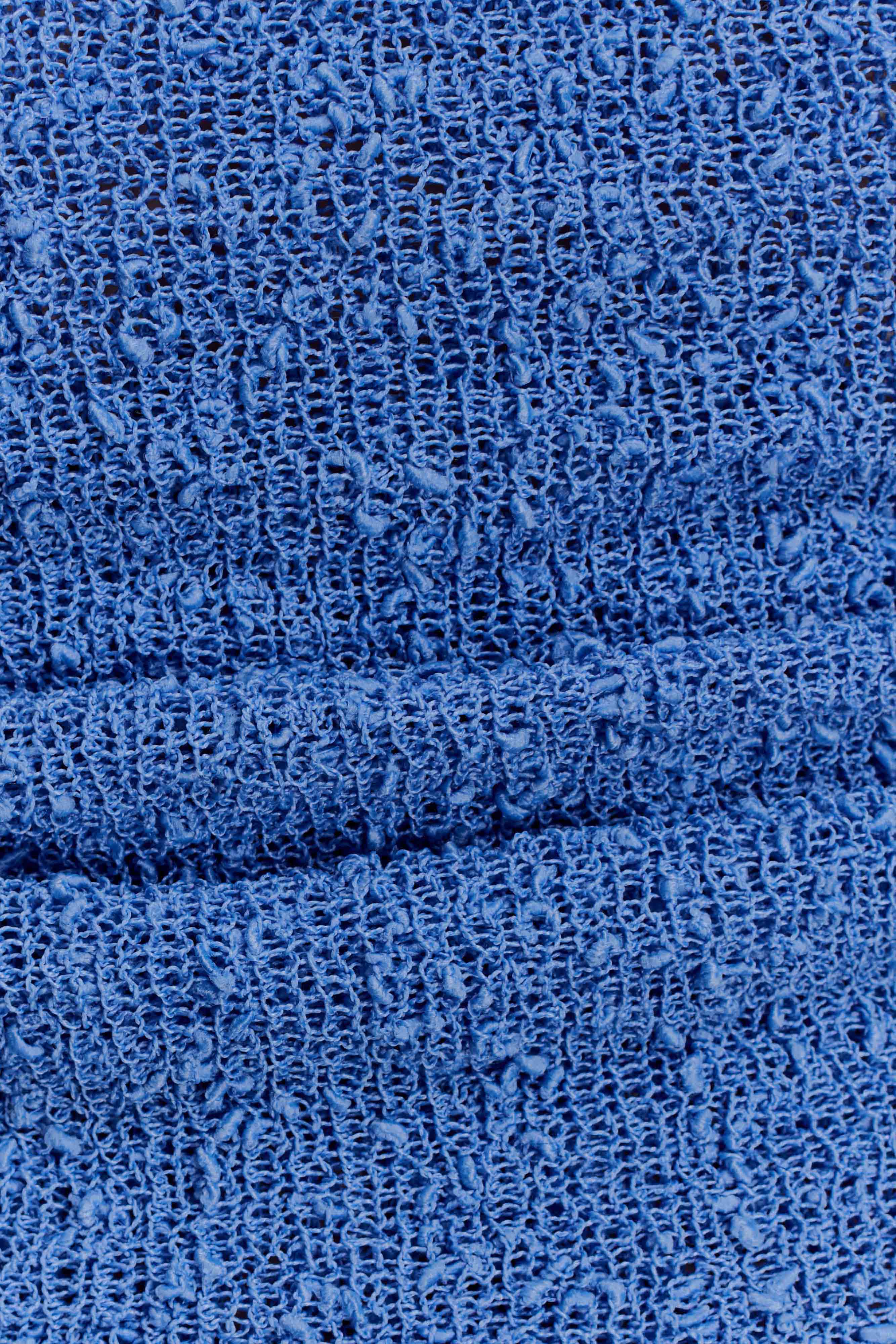 Marisol Off Shoulder Boucle Mini Dress - Periwinkle