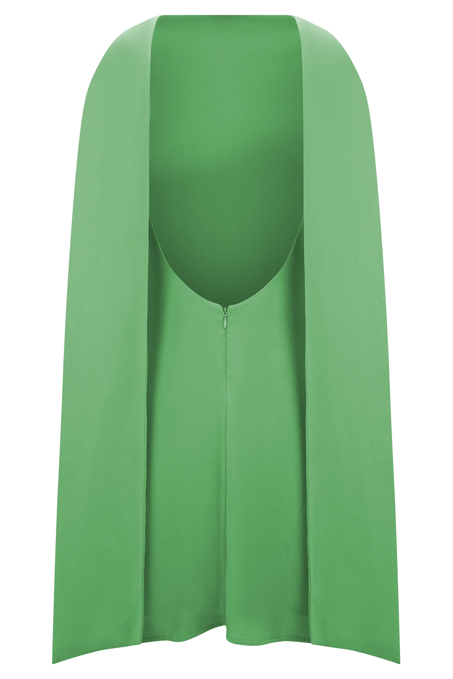 Wynter Scarf Draped Mini Dress - Green