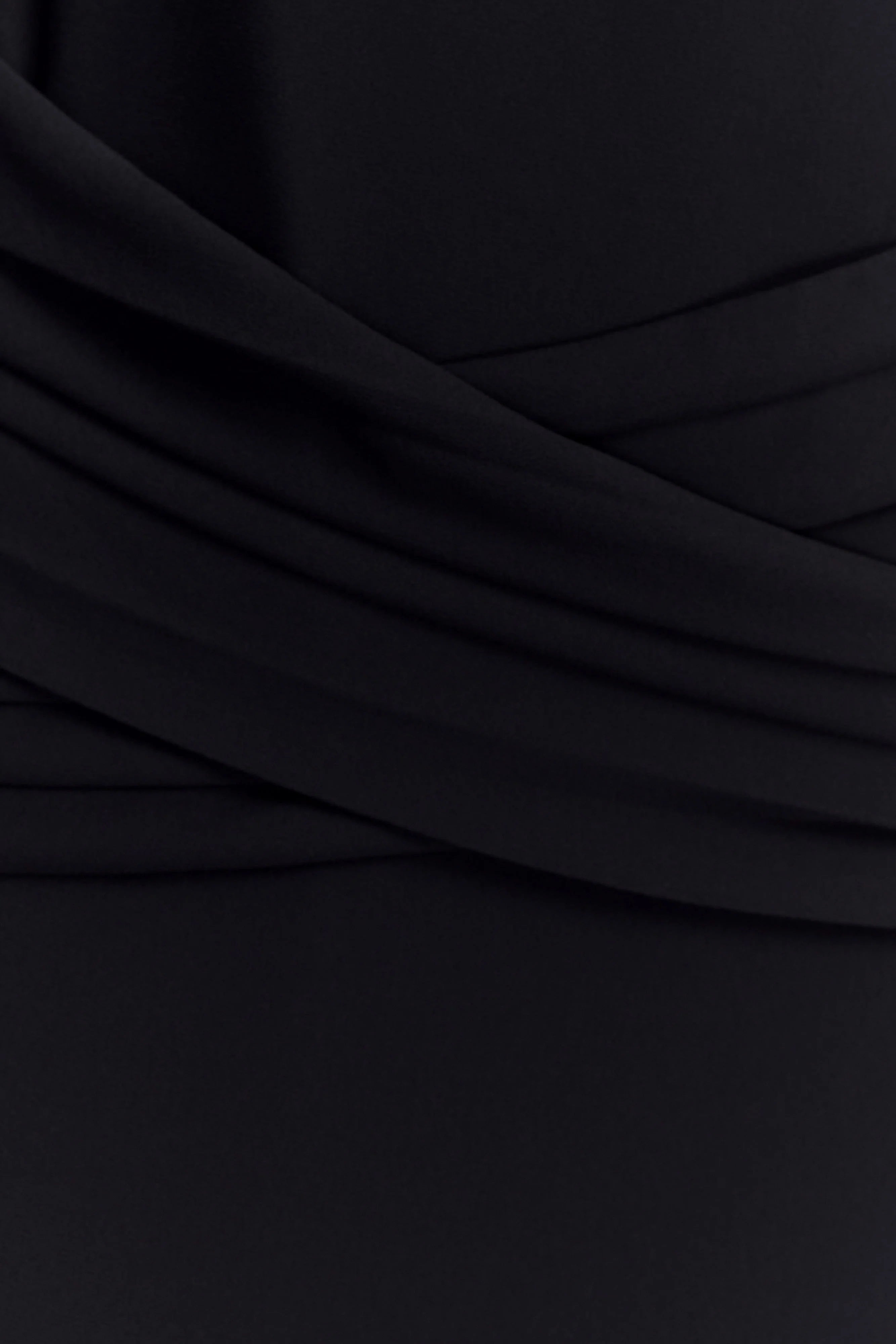 Analia Chiffon Maxi Dress - Black