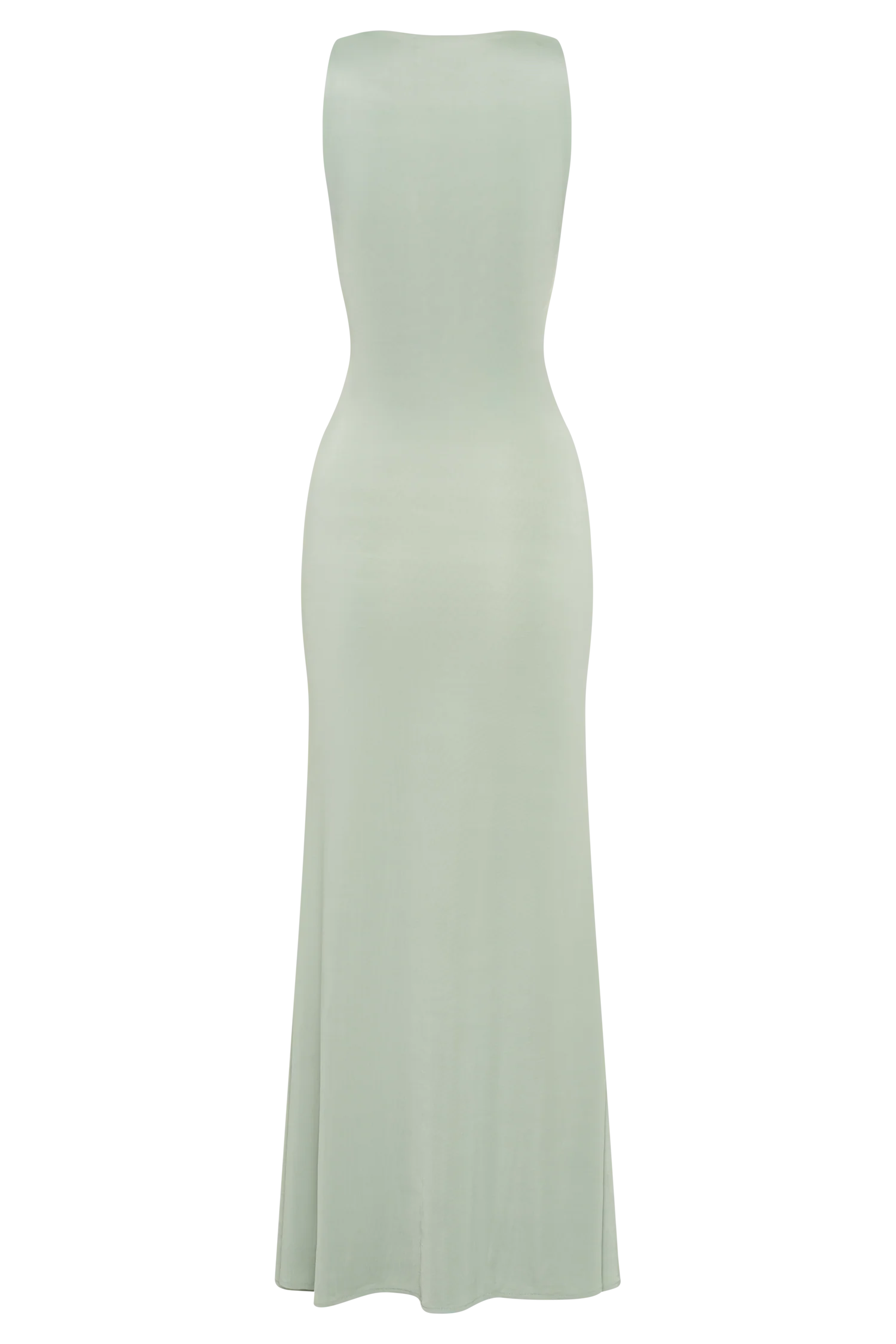Beck Plunge Maxi Dress With Floral Hardware - Basil