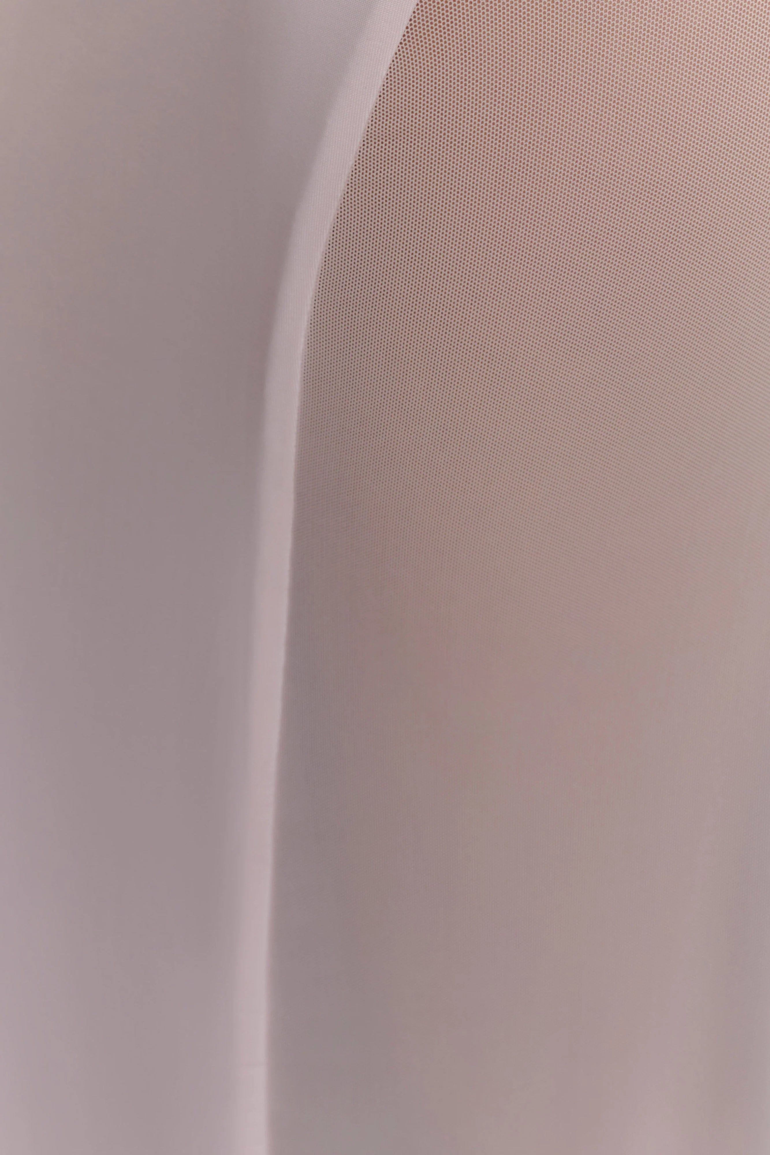 Wyatt Slinky And Mesh Maxi Dress - Pale Pink
