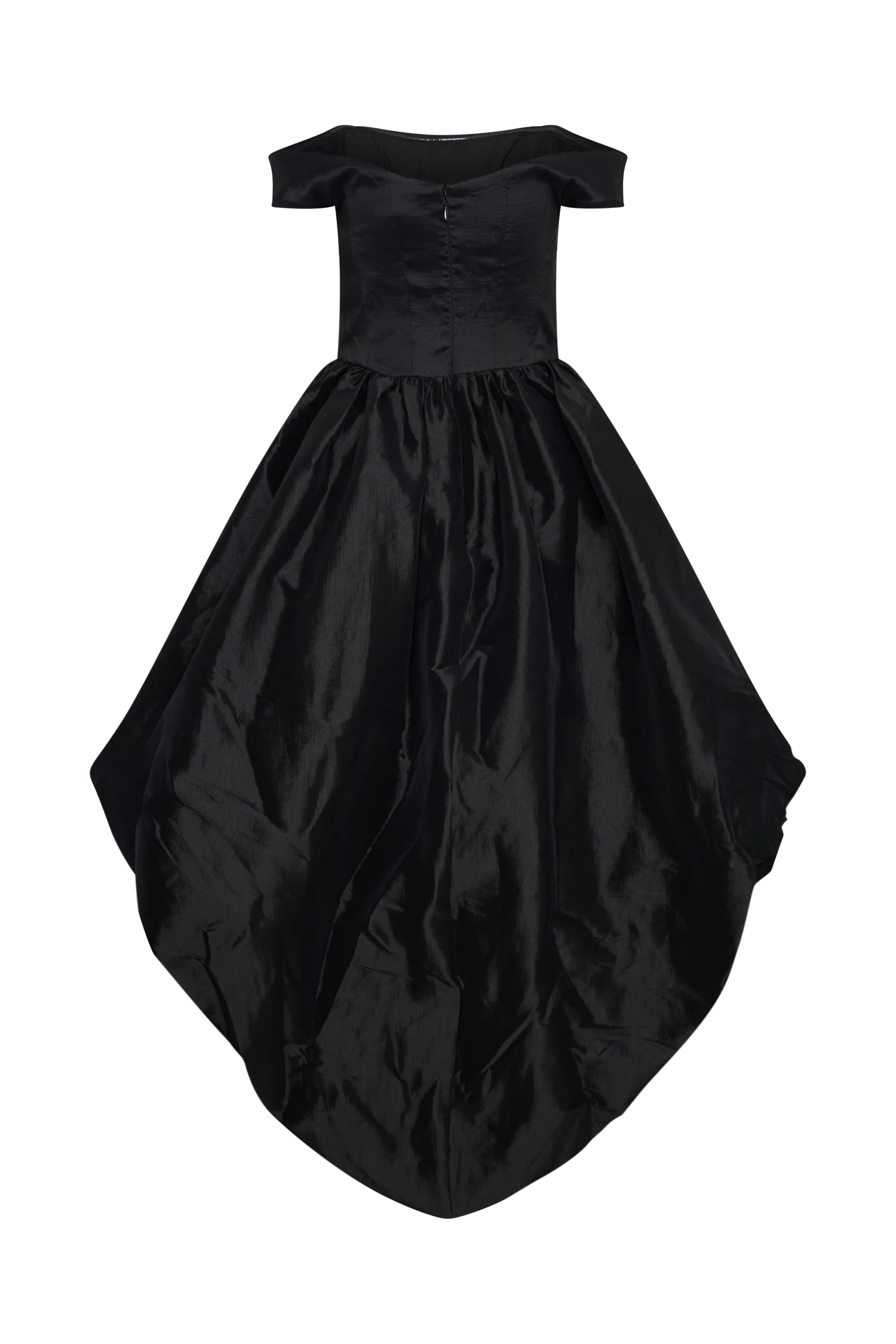Amelia Bubble Maxi Dress - Black