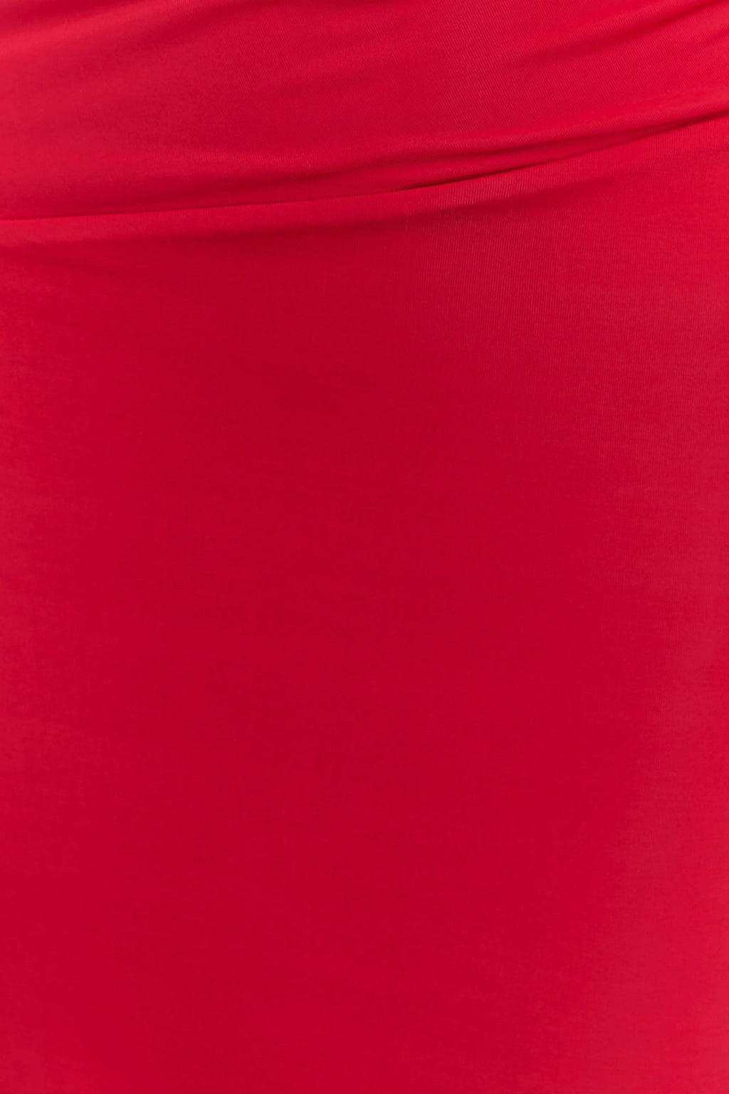Therese Off Shoulder Ruched Maxi Dress - Red