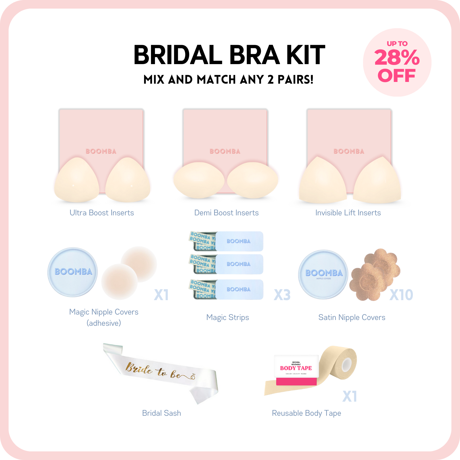 Bridal Bra Kit