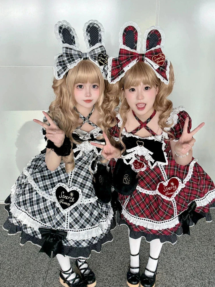 Shibuya Sweetheart - Plus Size Old School Lolita OP Dress, Side Pocket