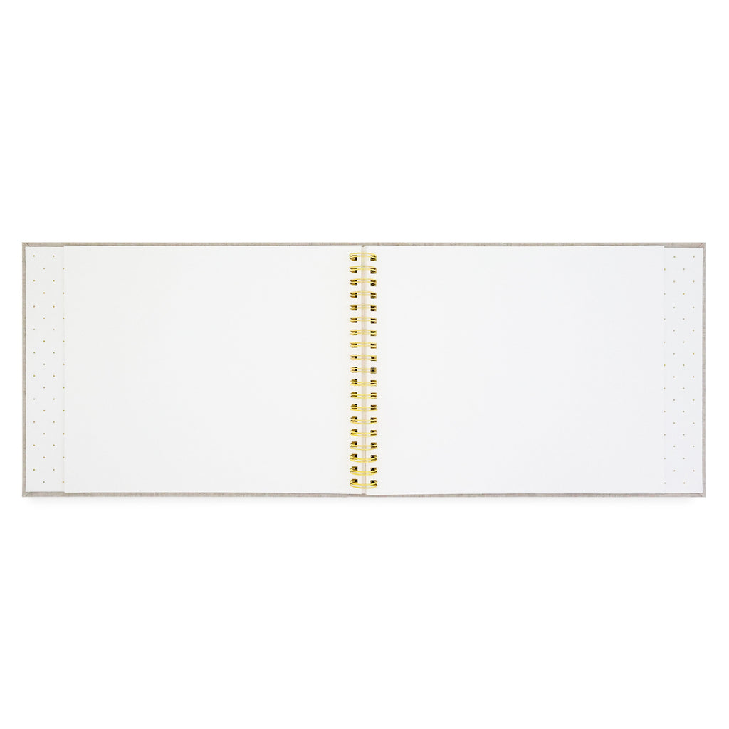 holiday card book blank pages