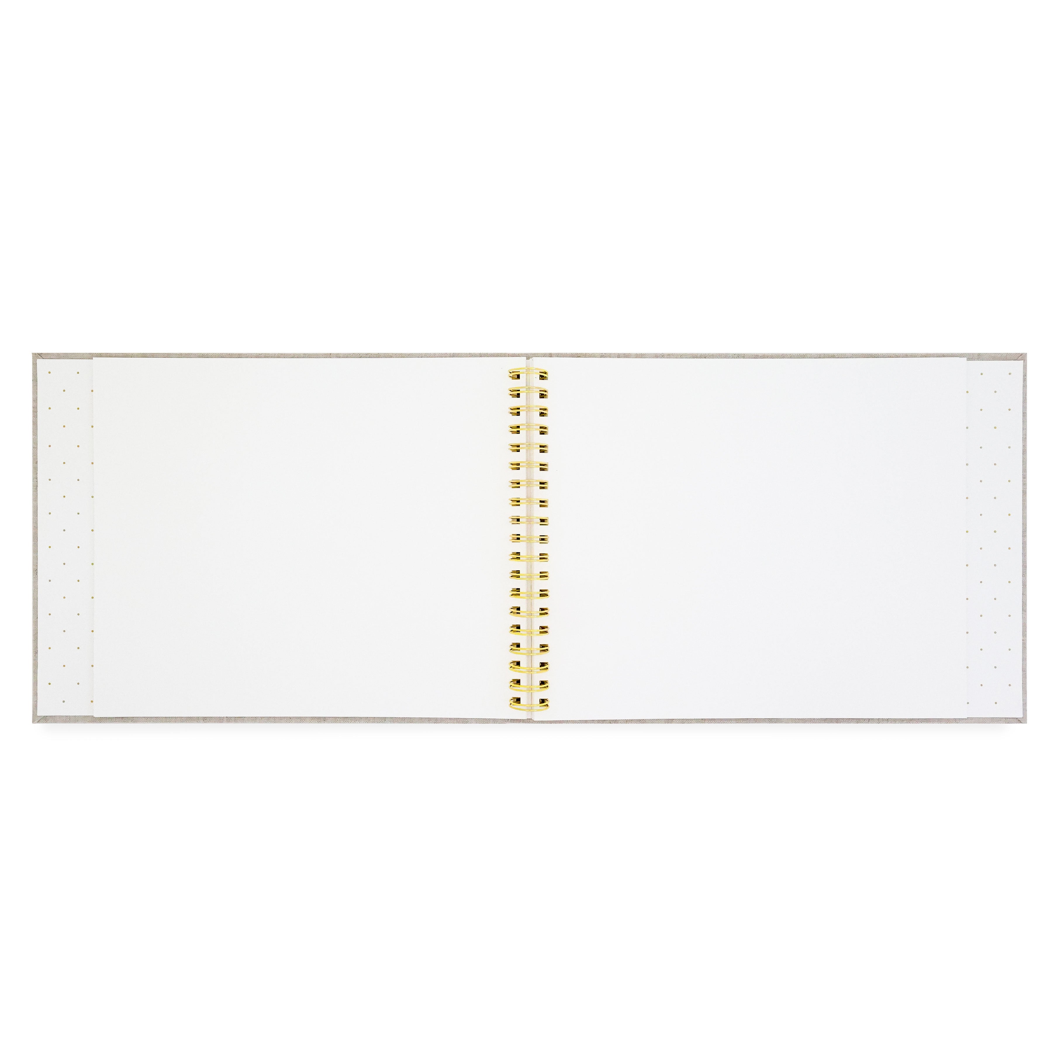 holiday card book blank pages