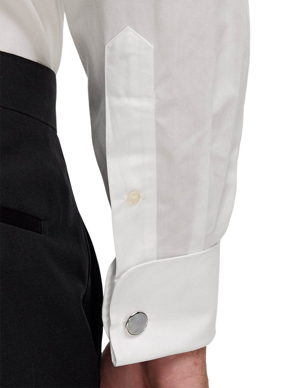 Alternate Image of Non-iron Cotton Tuxedo Shirt-4