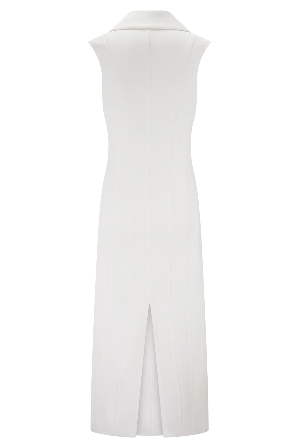 Keagan Sleeveless Midi Dress - Ivory
