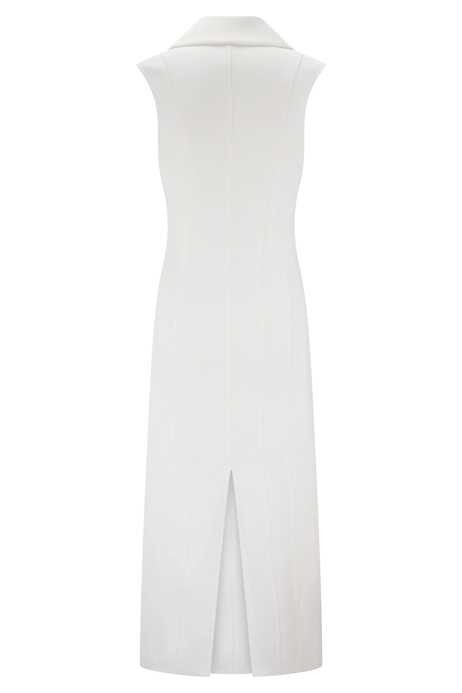 Keagan Sleeveless Midi Dress - Ivory