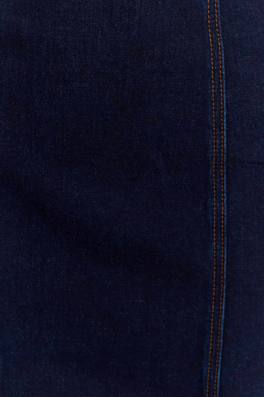 Raesha Frill Denim Mini Dress - Indigo Blue