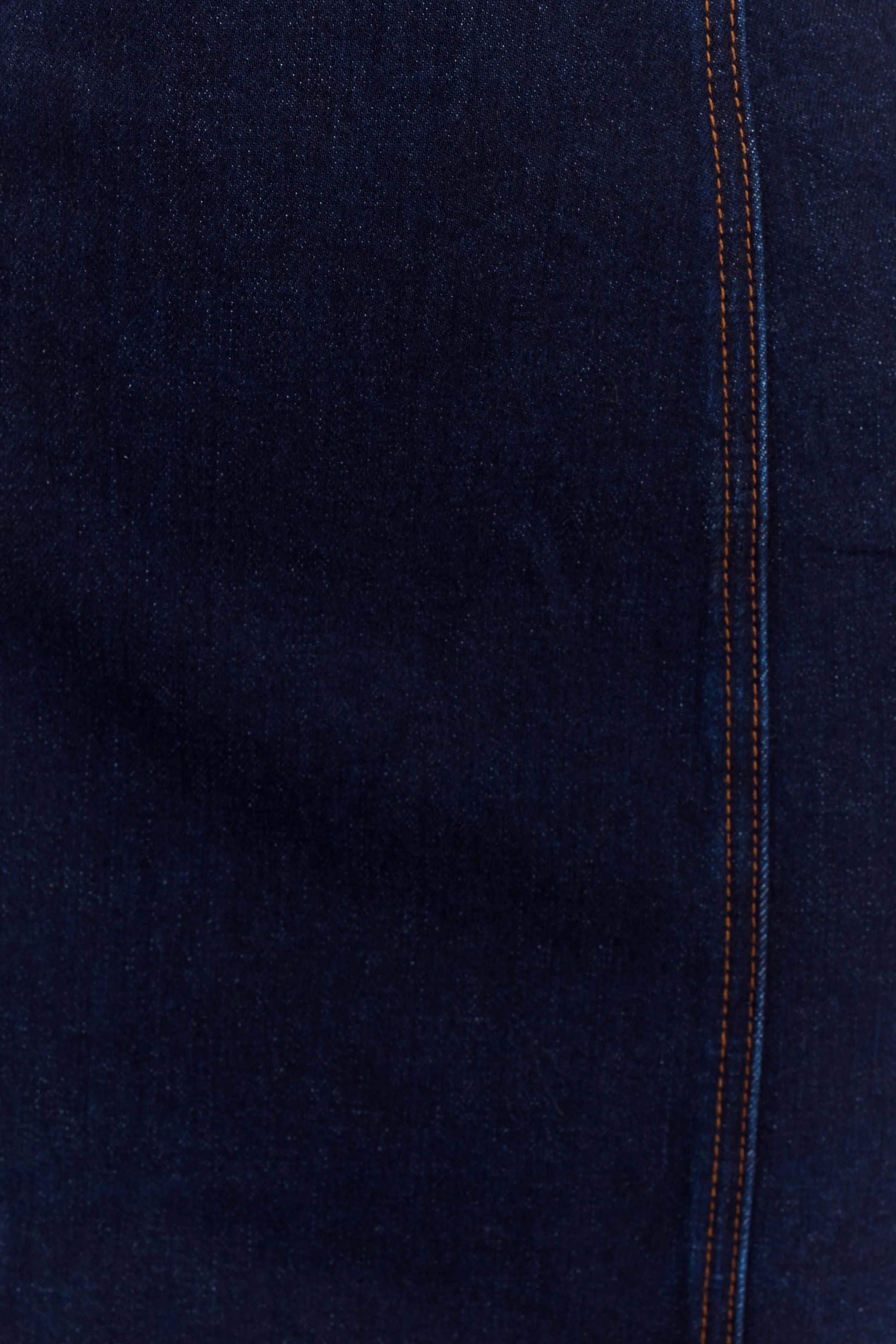 Raesha Frill Denim Mini Dress - Indigo Blue