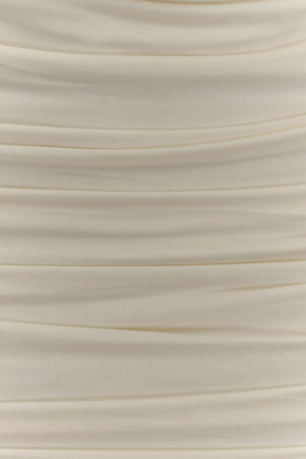 Astraeus Beaded Cowl Mini Dress - Ivory