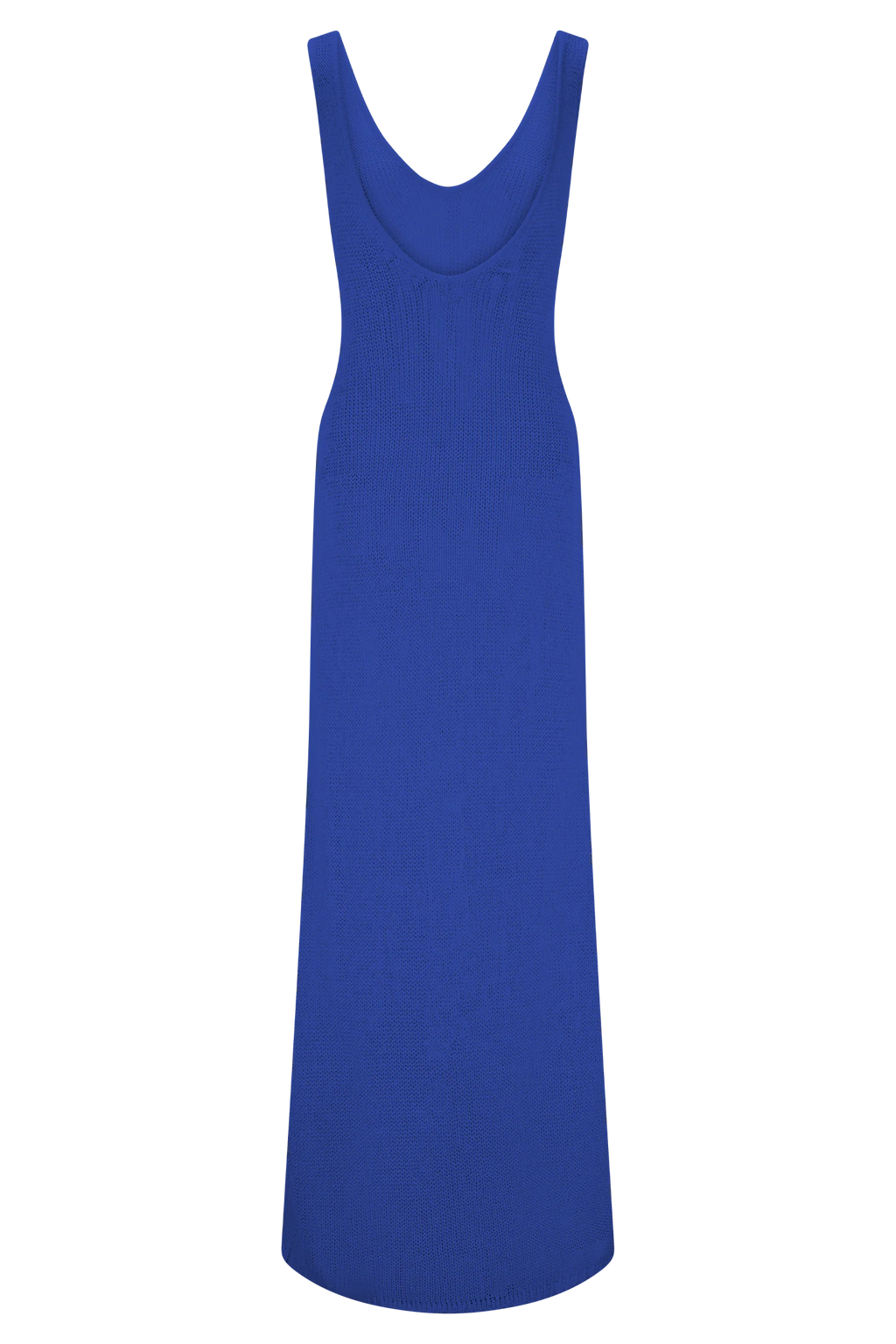 Ari Tape Yarn Knit Maxi Dress - Cobalt Blue