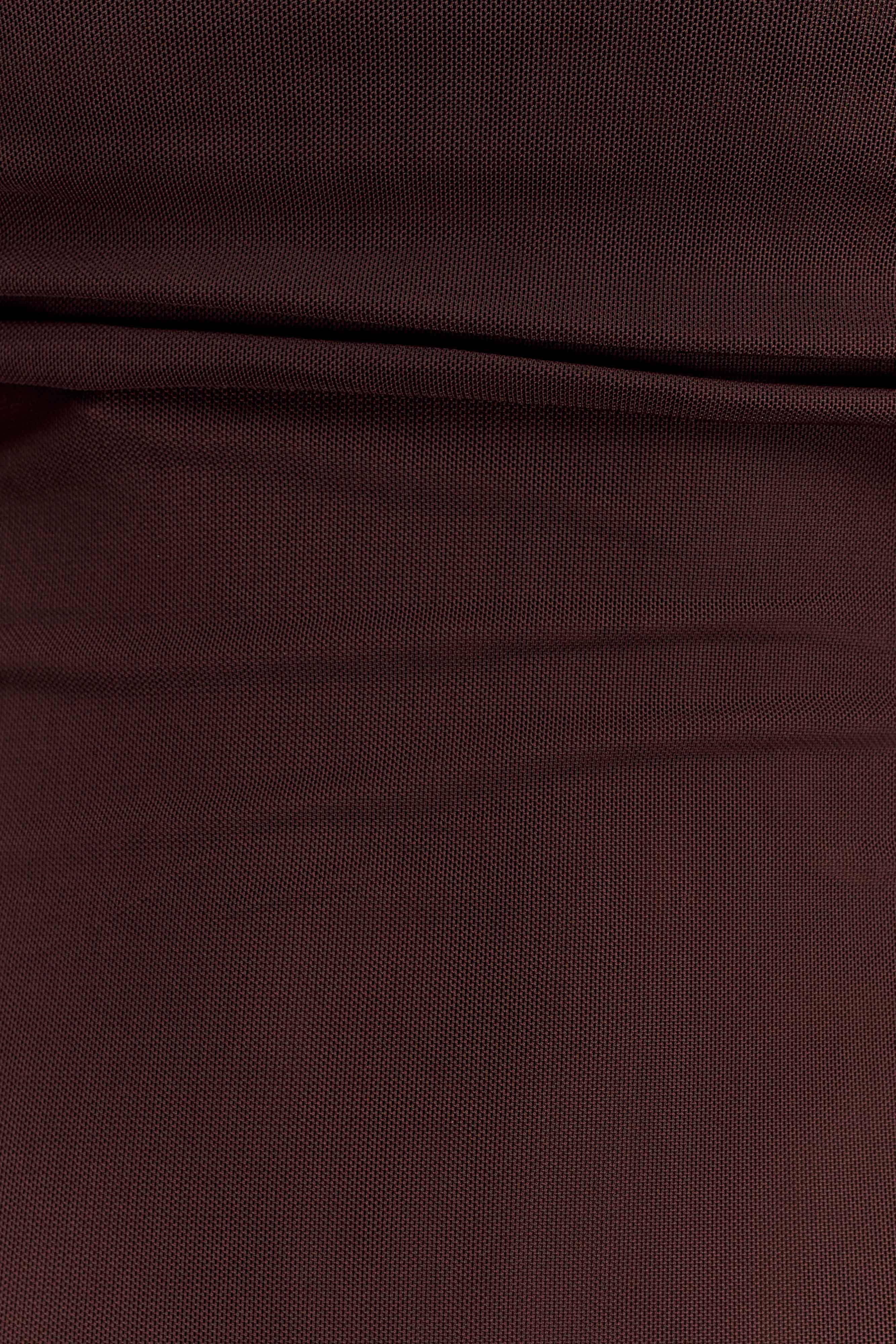 Josie Off Shoulder Mesh Maxi Dress - Dark Brown