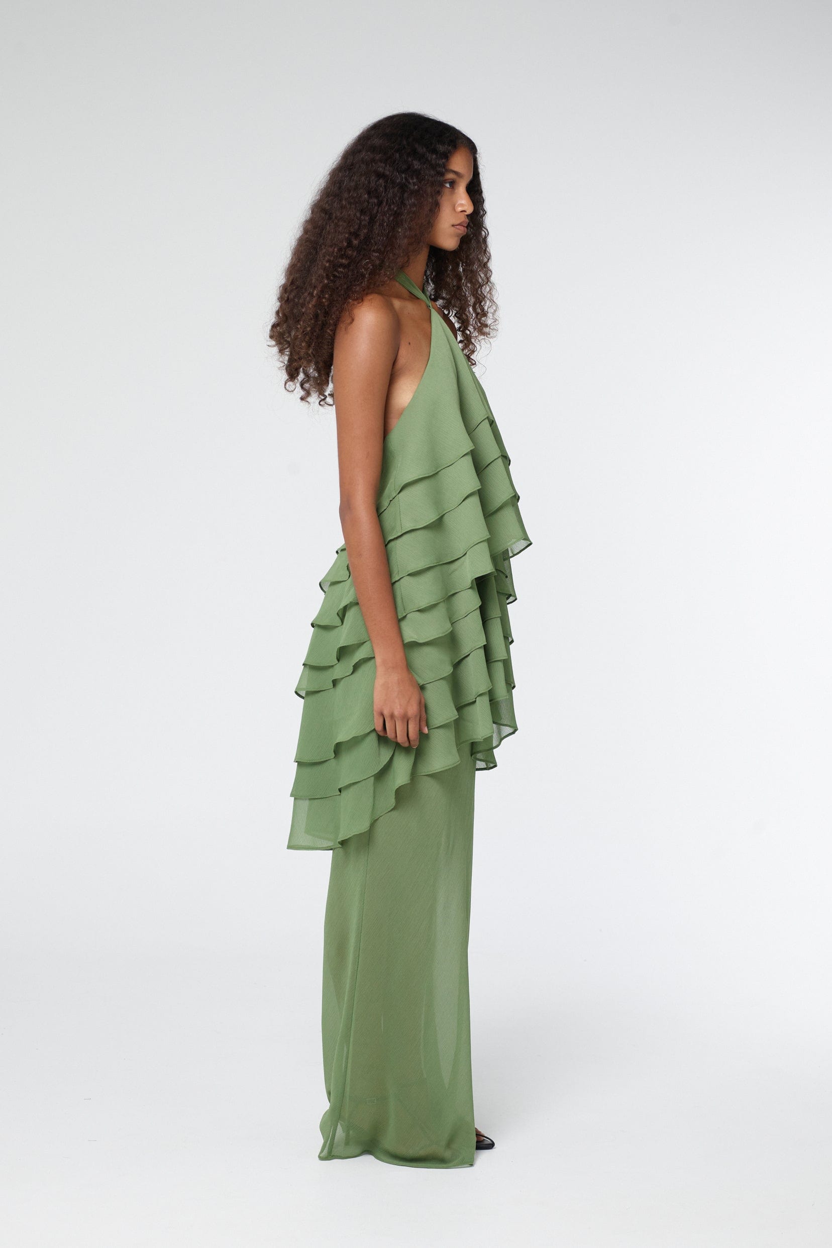 GAIA TIERED MAXI DRESS | JUNIPER