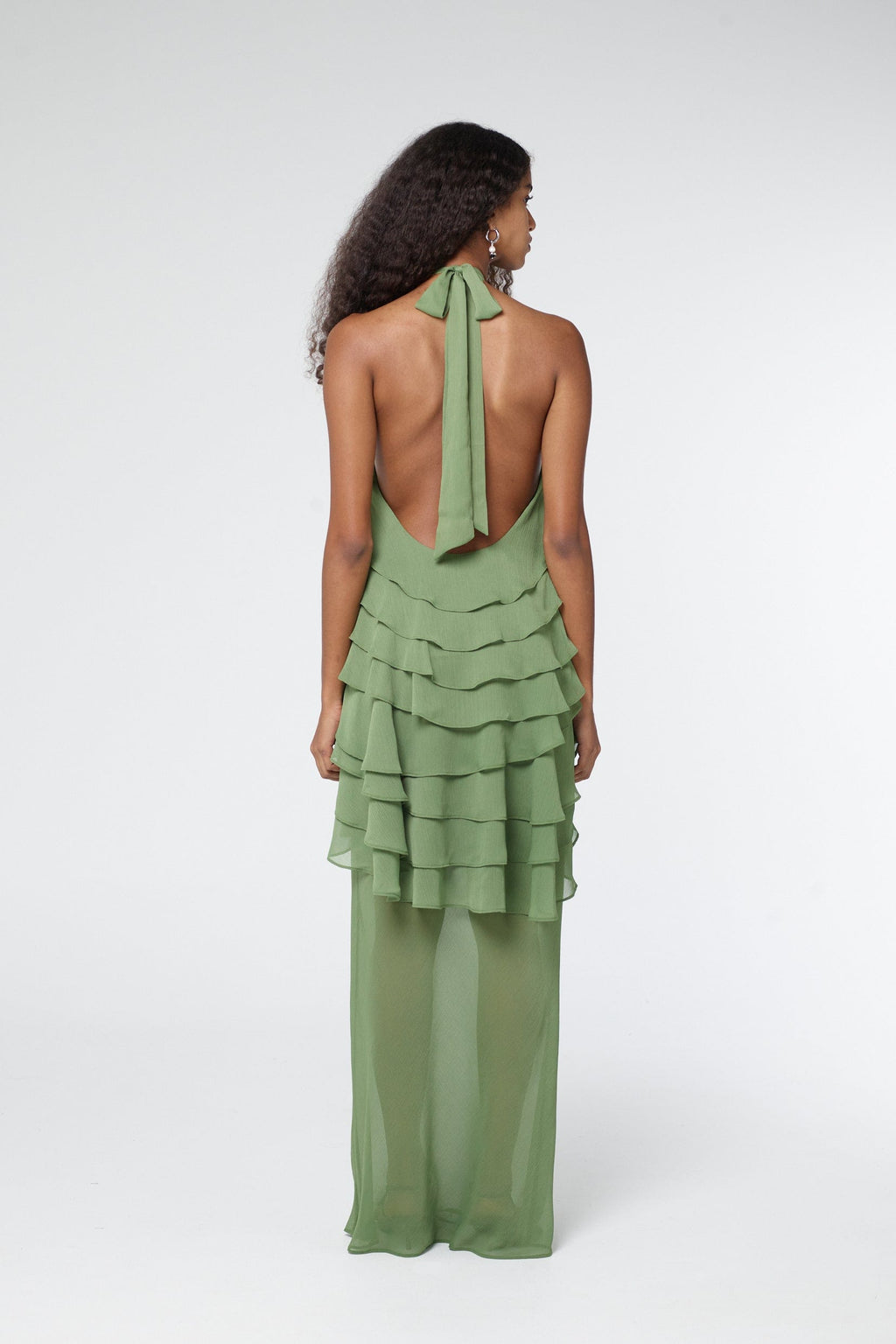 GAIA TIERED MAXI DRESS | JUNIPER