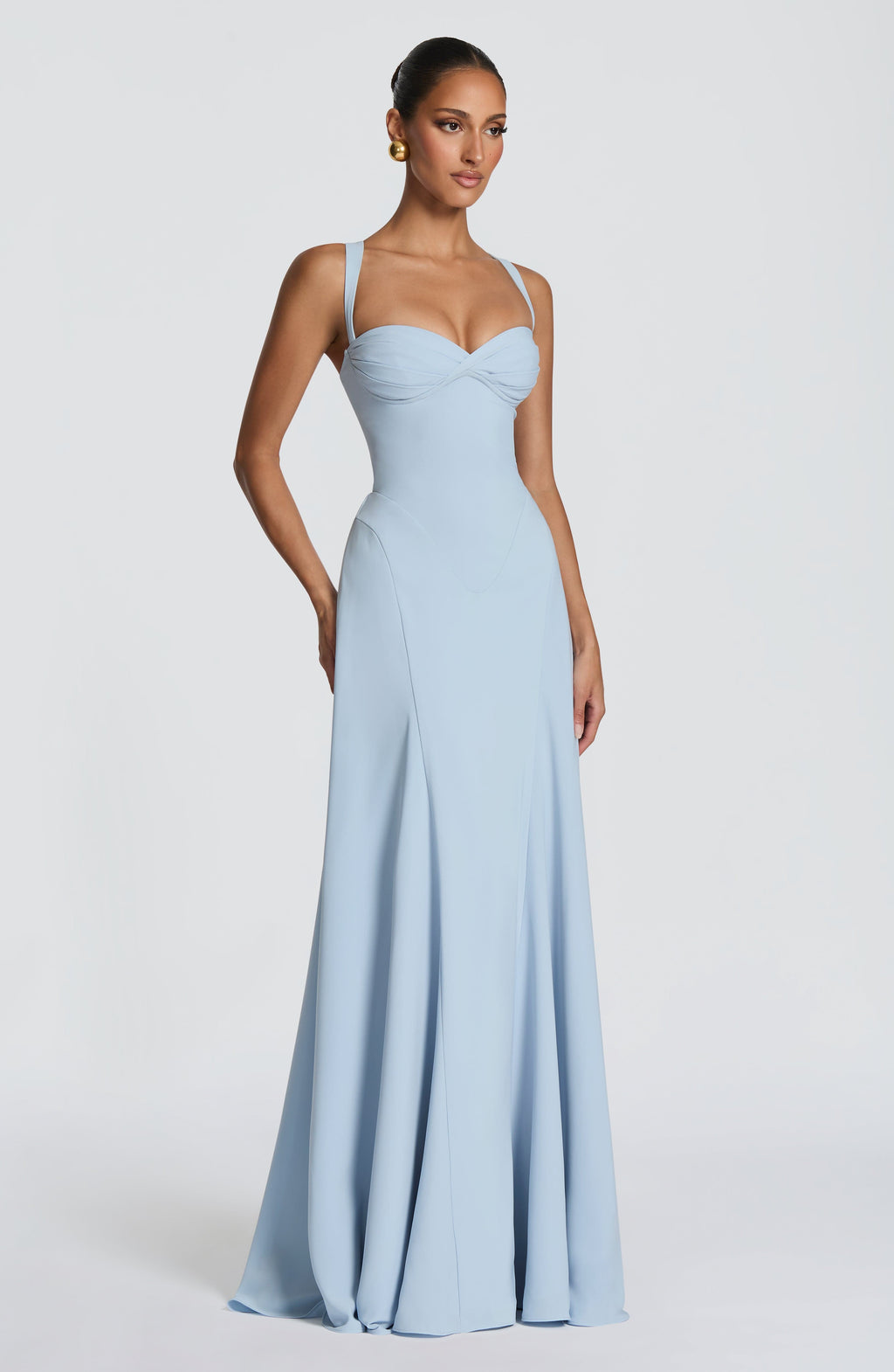 Irie Maxi Dress - Glacier Blue Dress Babyboo Fashion Premium Exclusive Design
