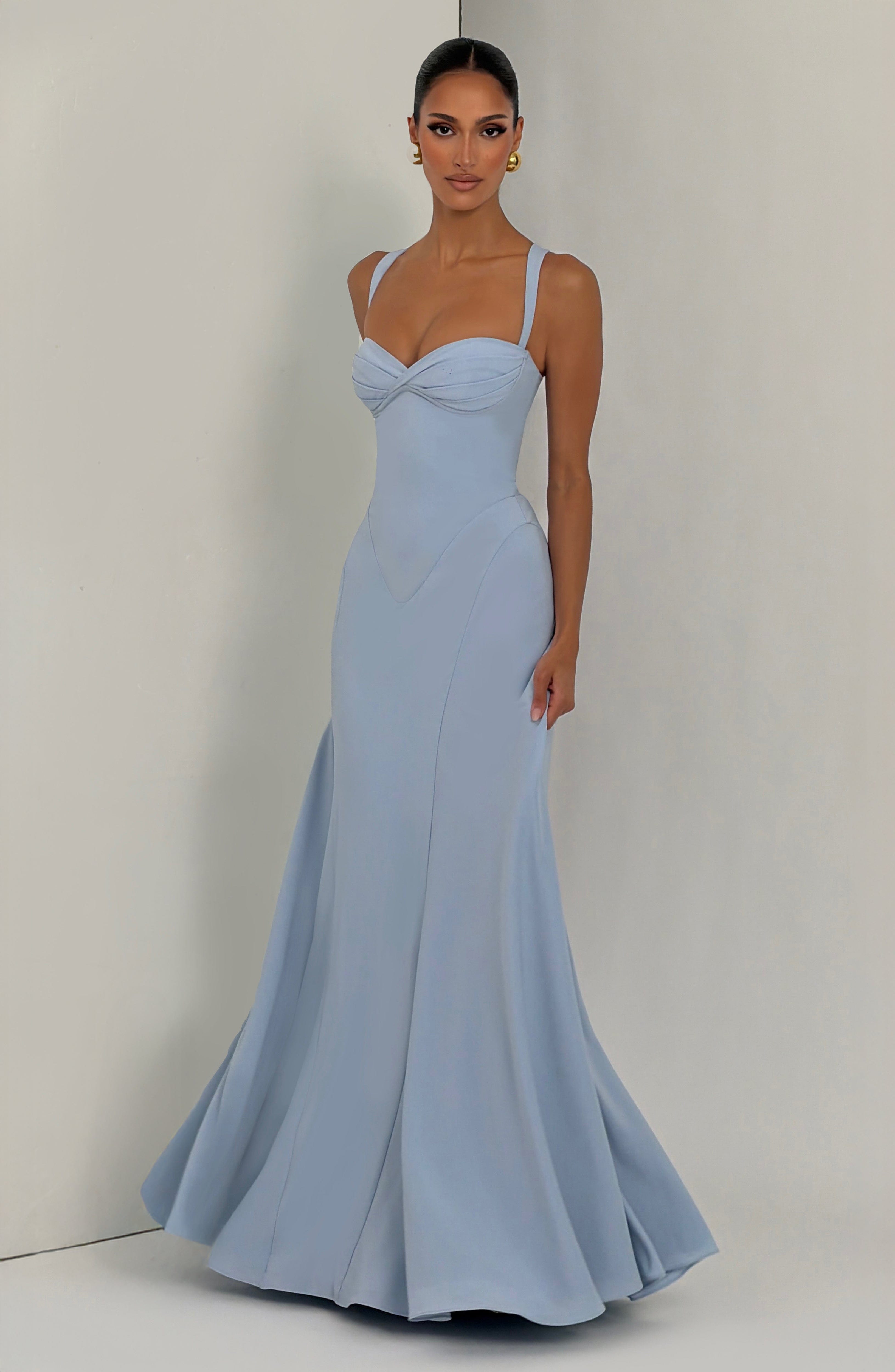 Irie Maxi Dress - Glacier Blue Dress Babyboo Fashion Premium Exclusive Design