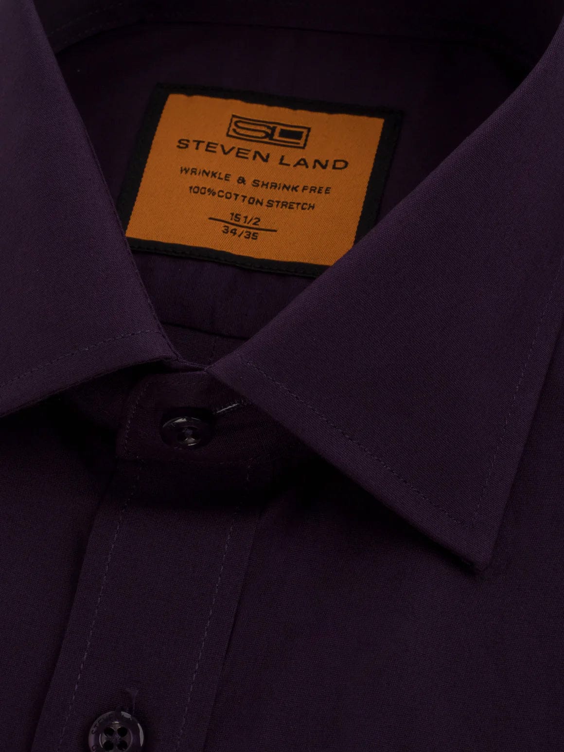 LND NECKWEAR INC. S CF Steven Land Dress Shirt| Classic Fit | French Cuff | 100% Cotton/Ds115f 4/5