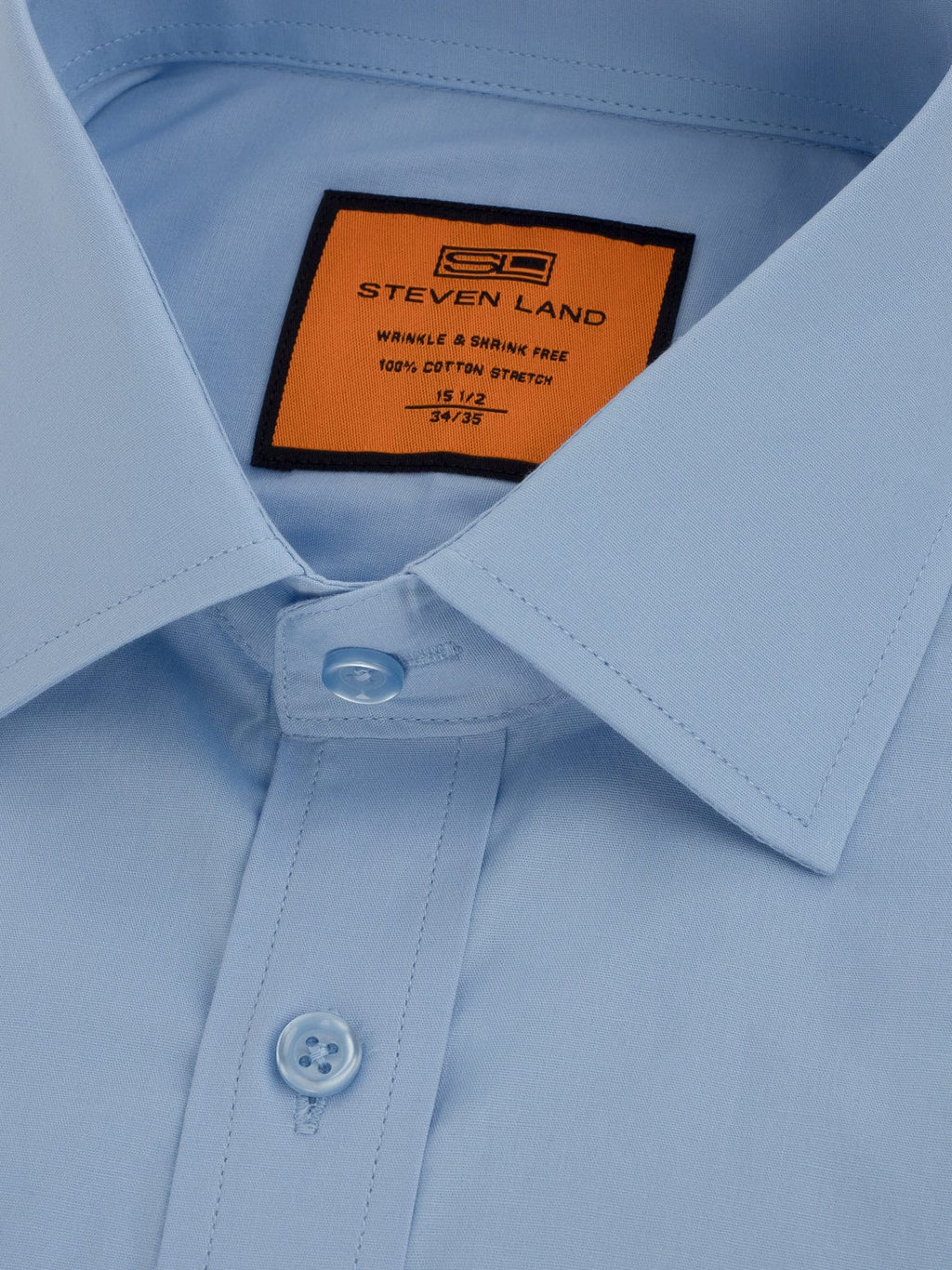 LND NECKWEAR INC. S CF Steven Land Dress Shirt| Classic Fit | French Cuff | 100% Cotton/Ds115f 4/5
